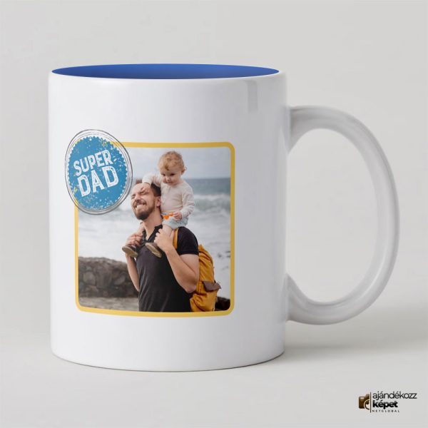 Super Dad fényképes bögre - Image 5