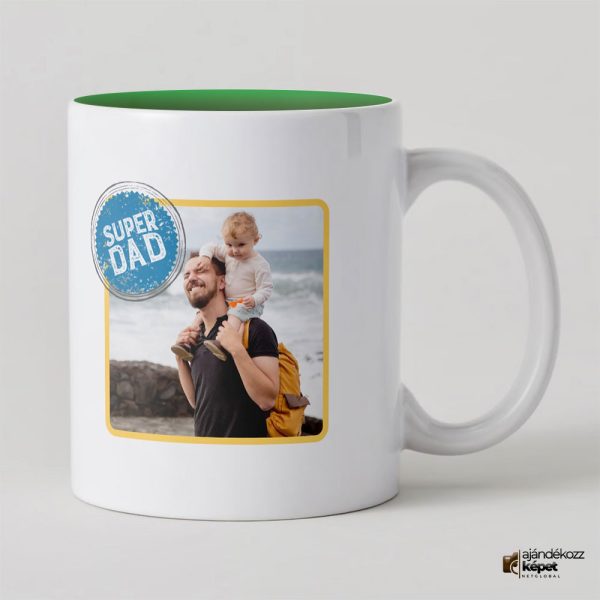 Super Dad fényképes bögre - Image 3