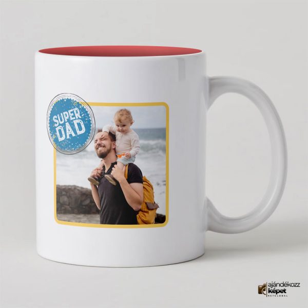 Super Dad fényképes bögre - Image 4